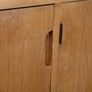 Vintage Esavian School Gym Wooden Lockers - 1407f