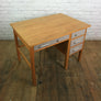 Vintage school beech rough luxe school desk