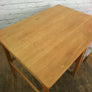 Vintage school beech rough luxe school desk