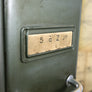 Vintage Industrial French Steel Medical Filing/Index Cabinet