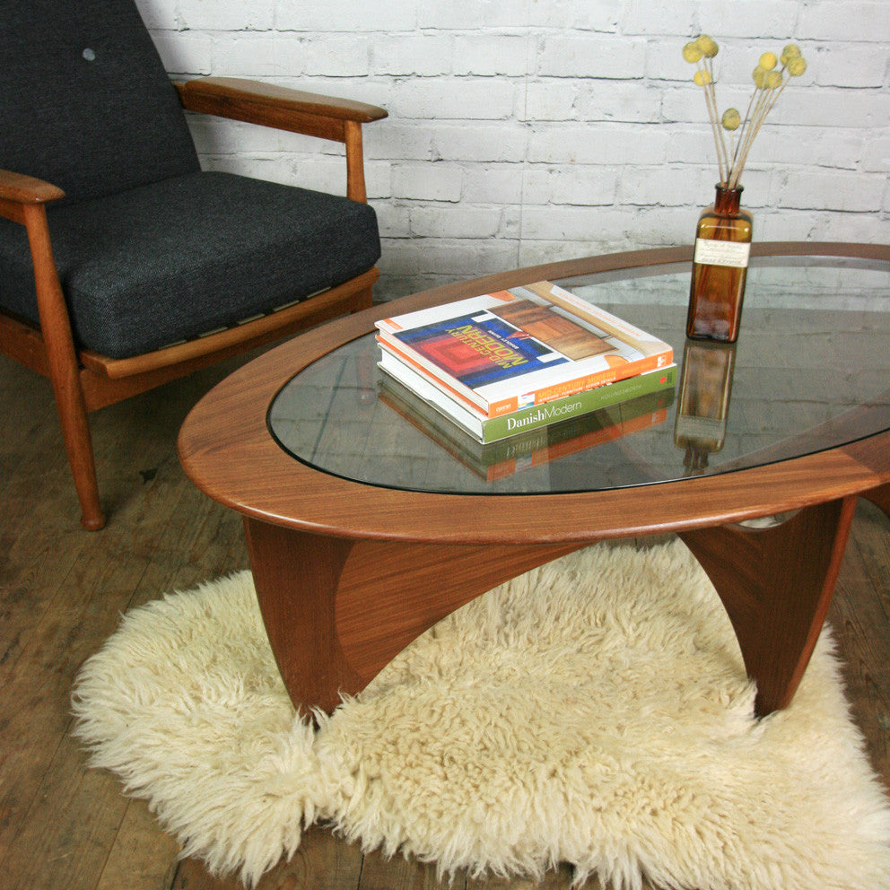 Mid Century Teak G-Plan Astro Coffee Table – Mustard Vintage