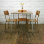 Vintage Industrial School Cafe Stacking Tables