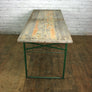 Vintage Industrial Folding Cafe Beer Tables