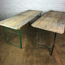Vintage Industrial Folding Cafe Beer Tables