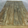Reclaimed Cast Iron Industrial Dining Table - Retail / Shop Display.