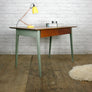Vintage Industrial Esavian School Headmasters Desk