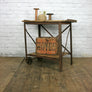 Vintage Industrial Factory Trolley - Kitchen/Retail Display