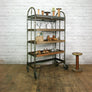 Vintage Industrial Factory Shoe Rack Trolley #1 – Retail Shop Display