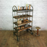 Vintage Industrial Factory Shoe Rack Trolley #1 – Retail Shop Display