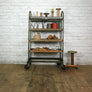 Vintage Industrial Factory Shoe Rack Trolley #1 – Retail Shop Display