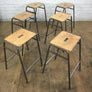 Vintage School Laboratory Stacking Stools