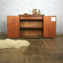 Vintage Industrial Iroko School Plan Chest / Kitchen Island