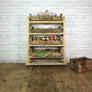 Rustic Shoe Trolley Shelving - Retail Shop Display