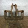 6 Vintage Industrial School Stacking Chairs