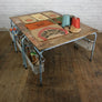 Vintage Industrial School Desk Shop/Retail Display Table