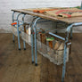 Vintage Industrial School Desk Shop/Retail Display Table