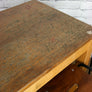 Vintage Industrial Iroko School Laboratory Table