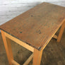 Vintage Industrial Iroko School Laboratory Table