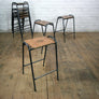 Reclaimed School Lab Stacking Stools x 1 (100+ available)