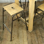 Vintage School Laboratory Stacking Stools