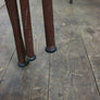 A Set of Eight (8) Vintage Industrial School Stacking Chairs