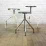 X3 Vintage Industrial Steel Medical Stools