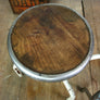 X3 Vintage Industrial Steel Medical Stools