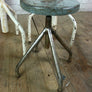X3 Vintage Industrial Steel Medical Stools
