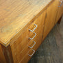 Vintage Teak School Laboratory Cabinet/Sideboard