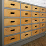 Mid Century School Chest of Drawers