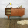 Small Mid Century Teak Sideboard/Media Cabinet