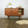 Small Mid Century Teak Sideboard/Media Cabinet