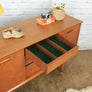 Small Mid Century Teak Sideboard/Media Cabinet