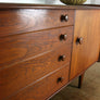 Vintage Younger Mid Century Teak & Afromosia Sideboard