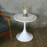 Mid Century Marble Tulip Table