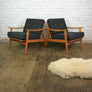 Vintage Mid Century Beech Armchair (1 of 2)