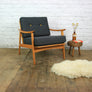Vintage Mid Century Beech Armchair (2 of 2)