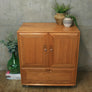 vintage_mid_century_ercol_tv_media_cabinet_cupboard