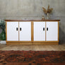 Mid Century Esavian Double School Cupboard / Sideboard - 0402h