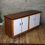 Mid Century Esavian Double School Cupboard / Sideboard - 0402h