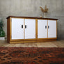 Mid Century Esavian Double School Cupboard / Sideboard - 0402h