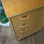 Mid Century Oak Brandon Tallboy Drawers - 2406b