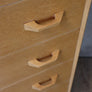 Mid Century Oak Brandon Tallboy Drawers - 2406b