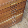 Mid Century School Plan Chest - 1404e
