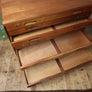 Mid Century School Plan Chest - 1404e
