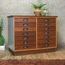 Vintage School Multi Drawers / Plan Chest - 0801h