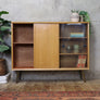 vintage_mid_century_oak_display_drinks_cabinet