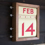 Vintage Post Office Perpetual Calender