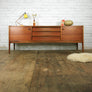 Vintage Younger Mid Century Teak & Afromosia Sideboard