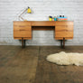 Mid Century Teak Uniflex Desk Dressing Table